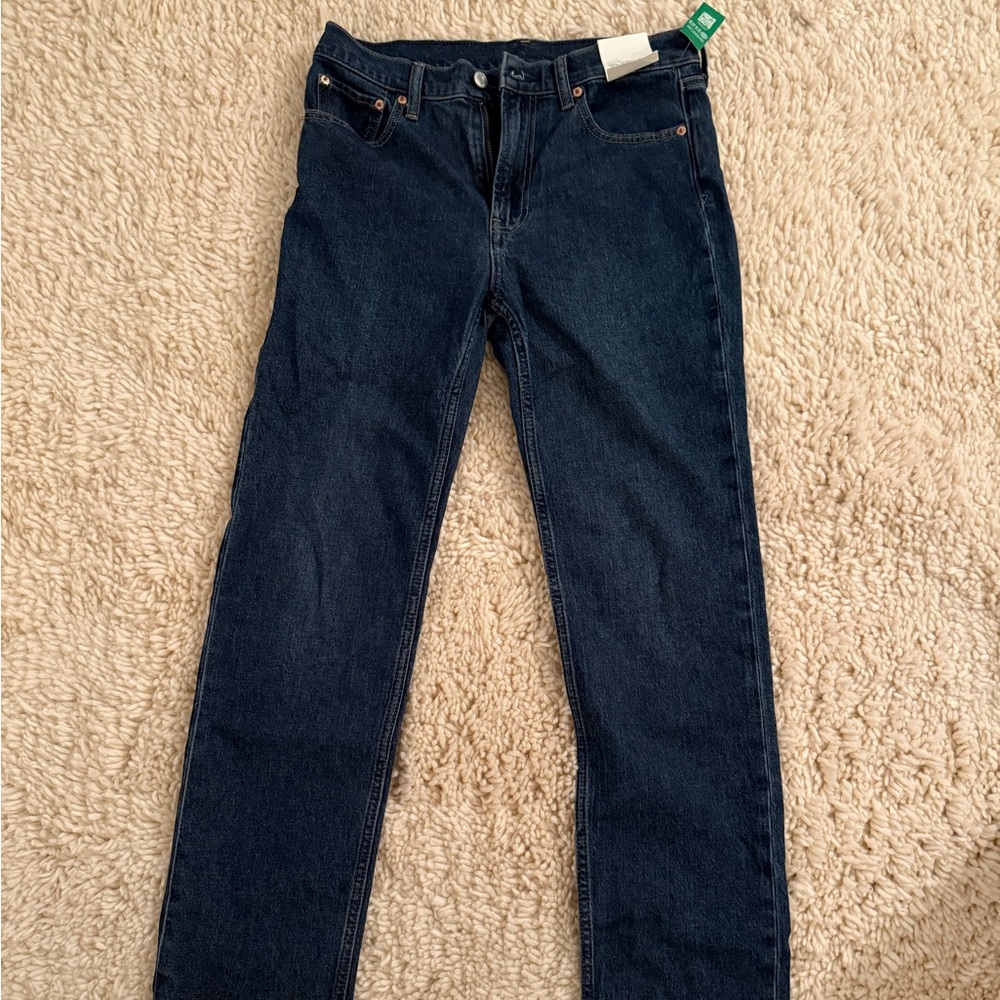 GAP Women's High Rise Dark Blue Jeans